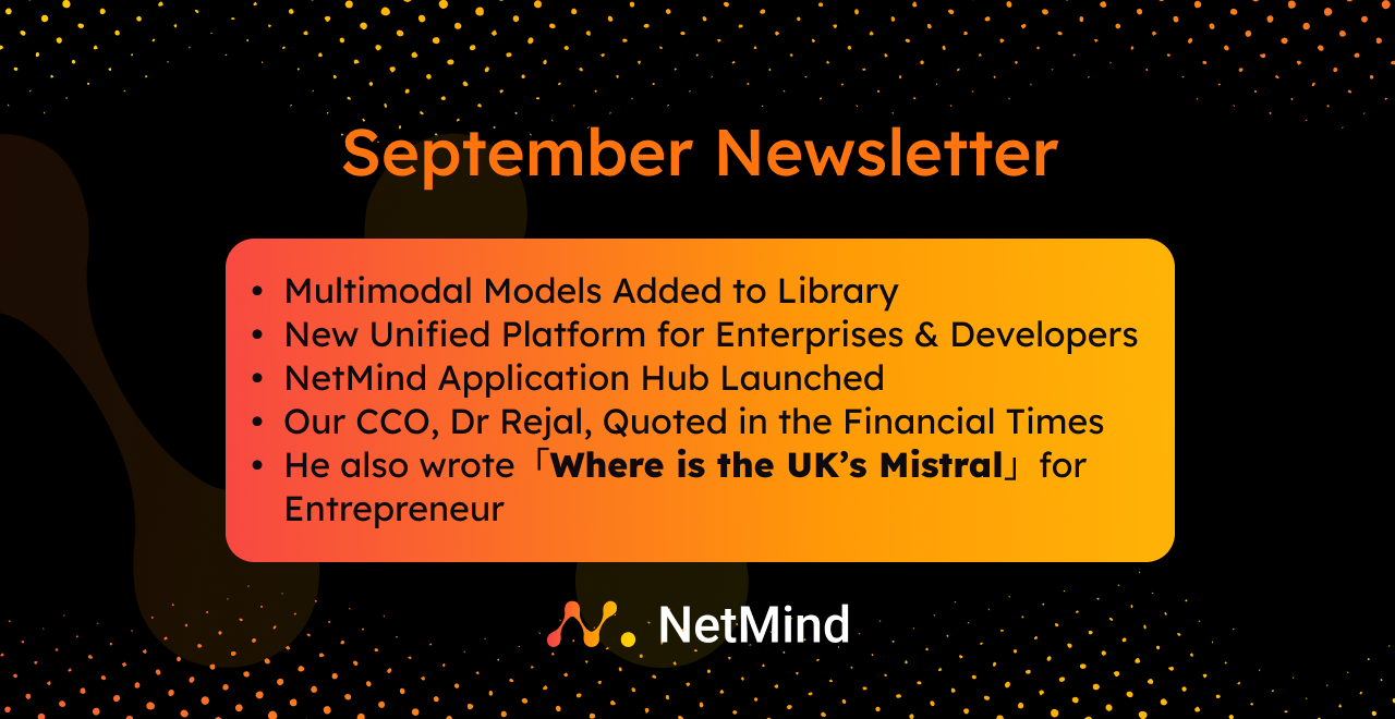 NetMind September Recap